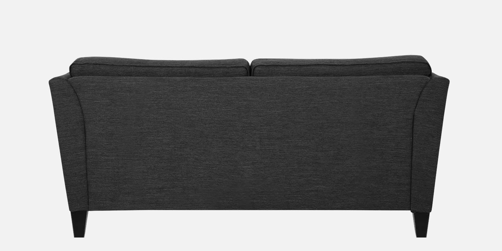 Nigar Fabric 2 Seater Sofa in Charcoal Grey Colour