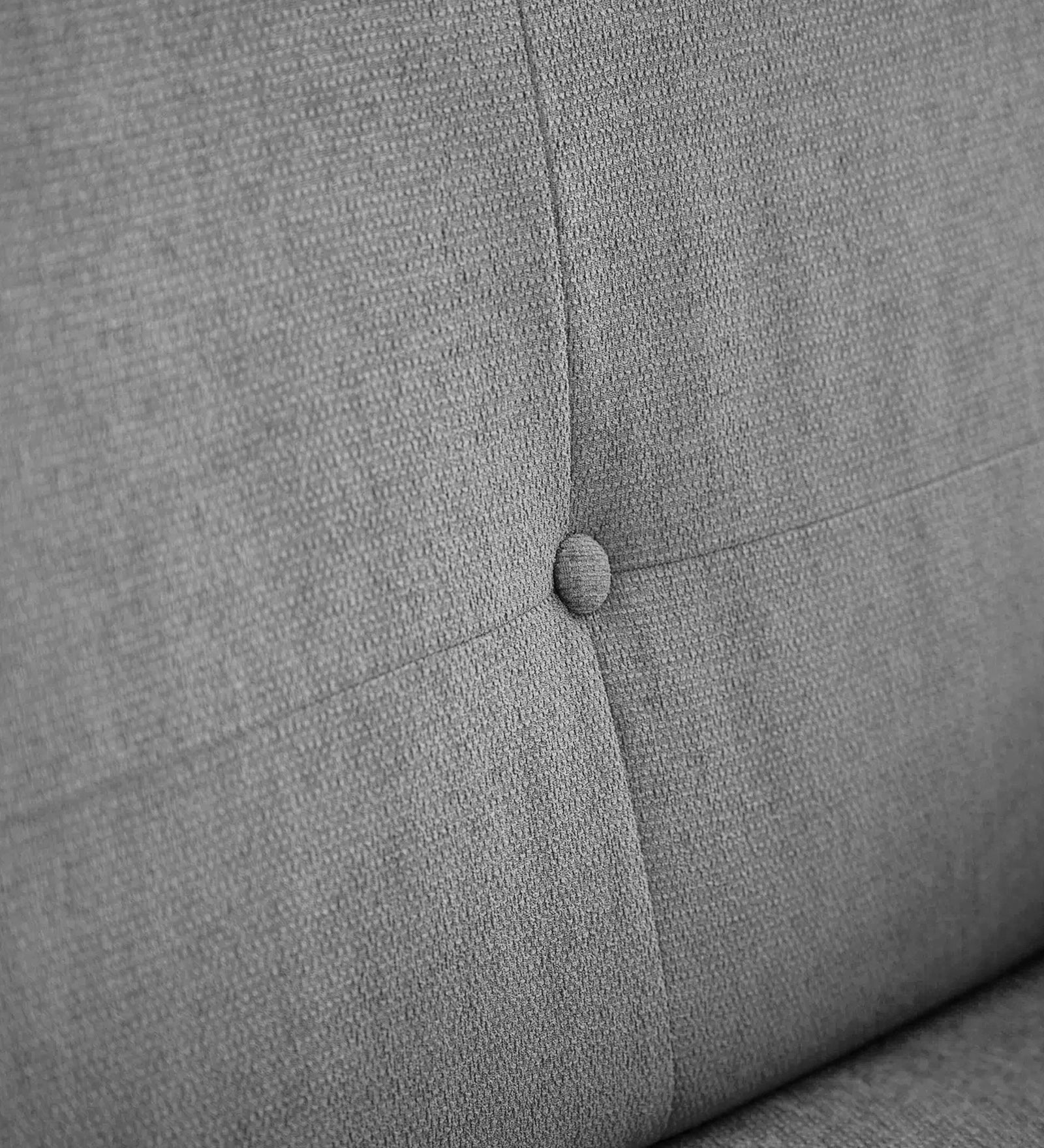Noha Fabric 1 Seater Sofa In Lit Grey Colour - Febonic Living