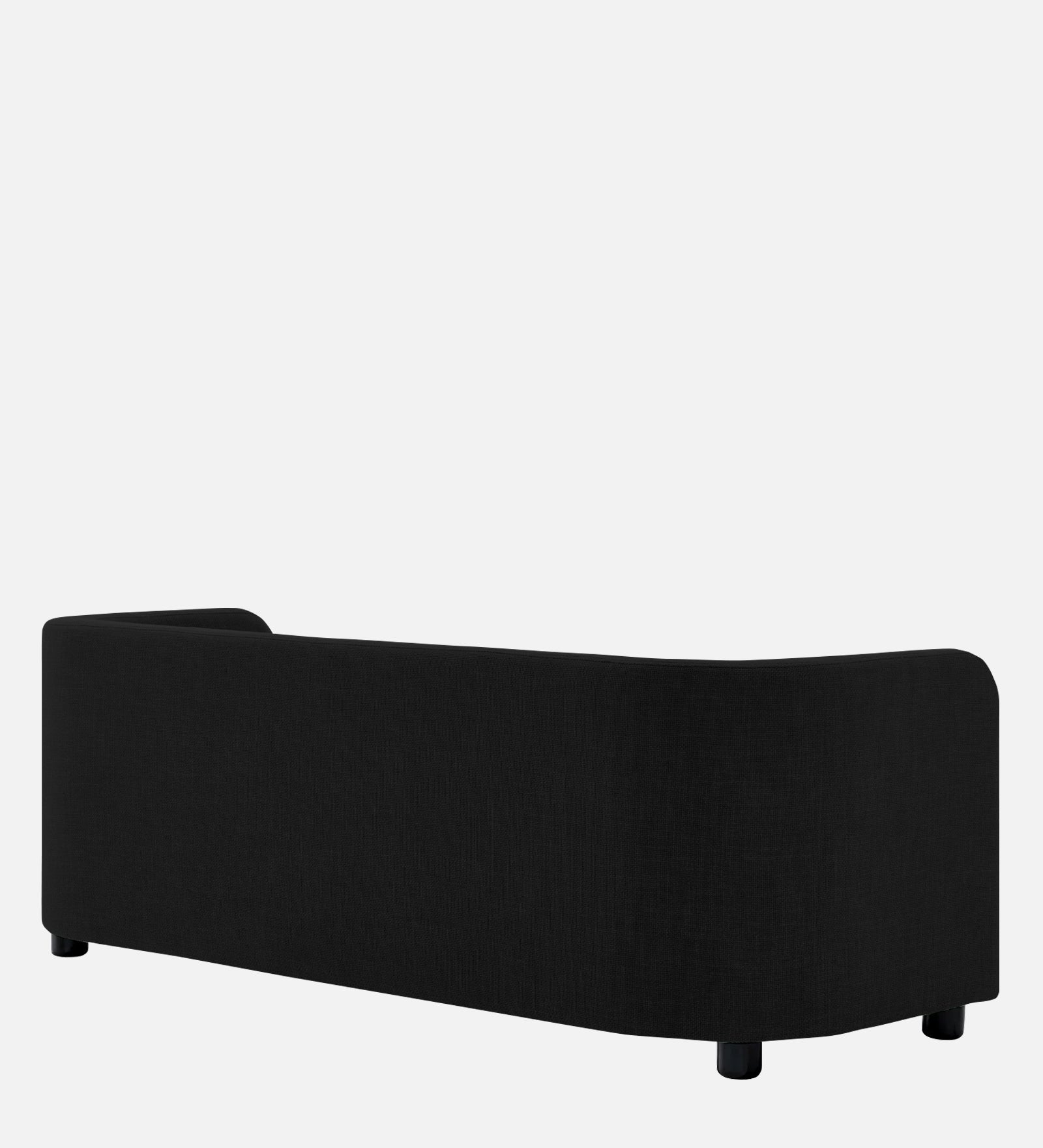 Cooper Fabric Storage Bench In Zed Black Colour - Febonic Living
