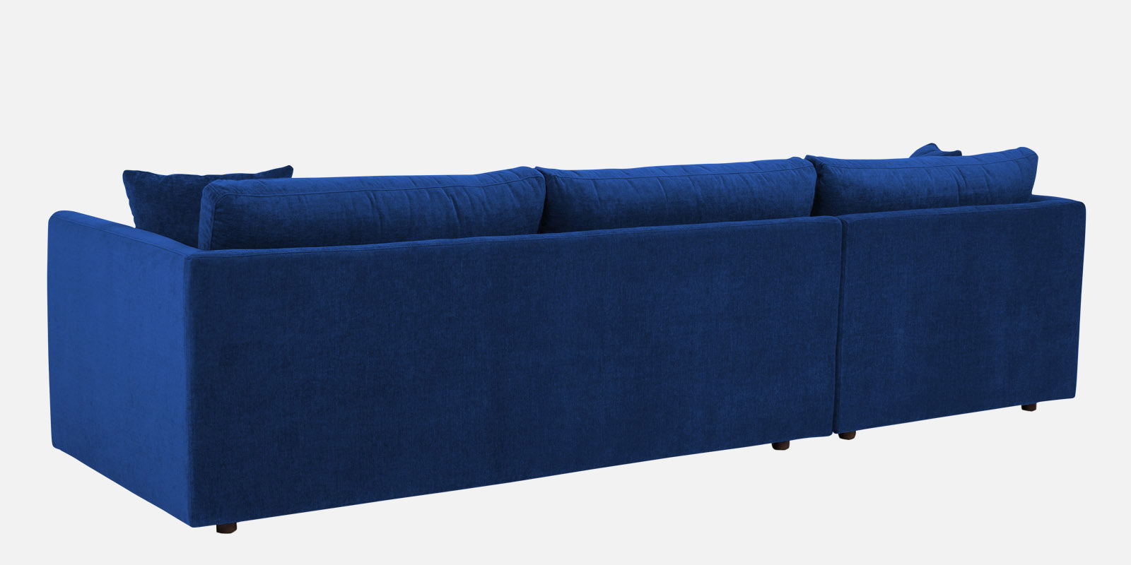 Northern Fabric RHS Sectional Sofa (3+Lounger) In Royal blue Colour - Febonic Living