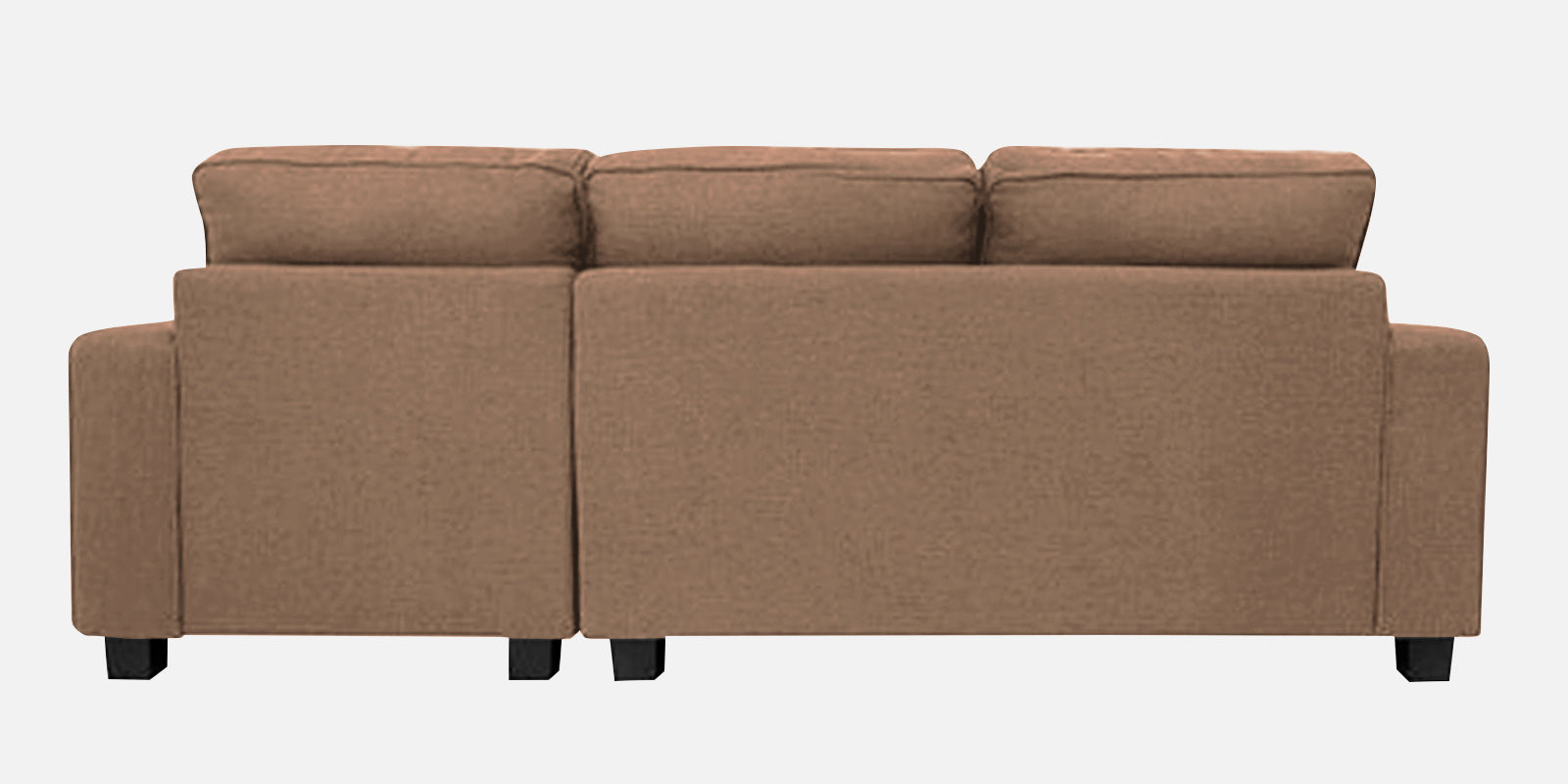Ladybug Fabric RHS Sectional Sofa (2+Lounger) In Cosmic Beige Colour - Febonic Living