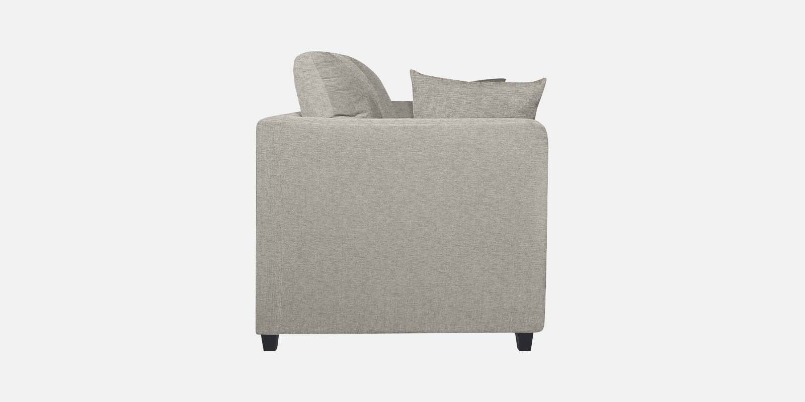 Nuska Fabric 2 Seater Sofa In Ash Grey Colour - Febonic Living