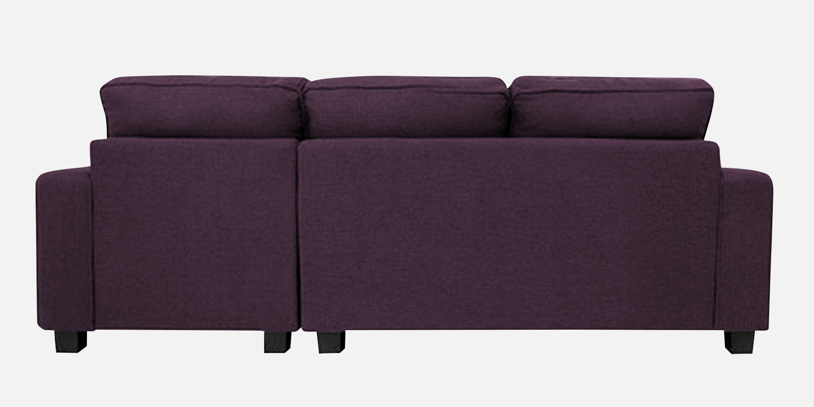 Ladybug Fabric RHS Sectional Sofa (2+Lounger) In Greek Purple Colour - Febonic Living