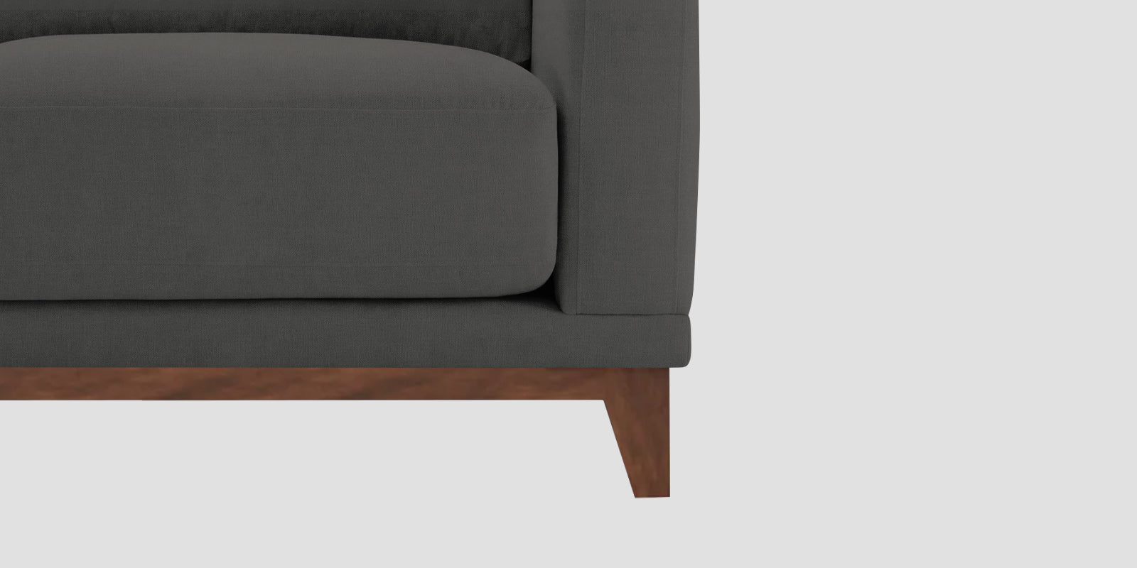 Esha Fabric 2 Seater Sofa In Stone Grey Colour - Febonic Living