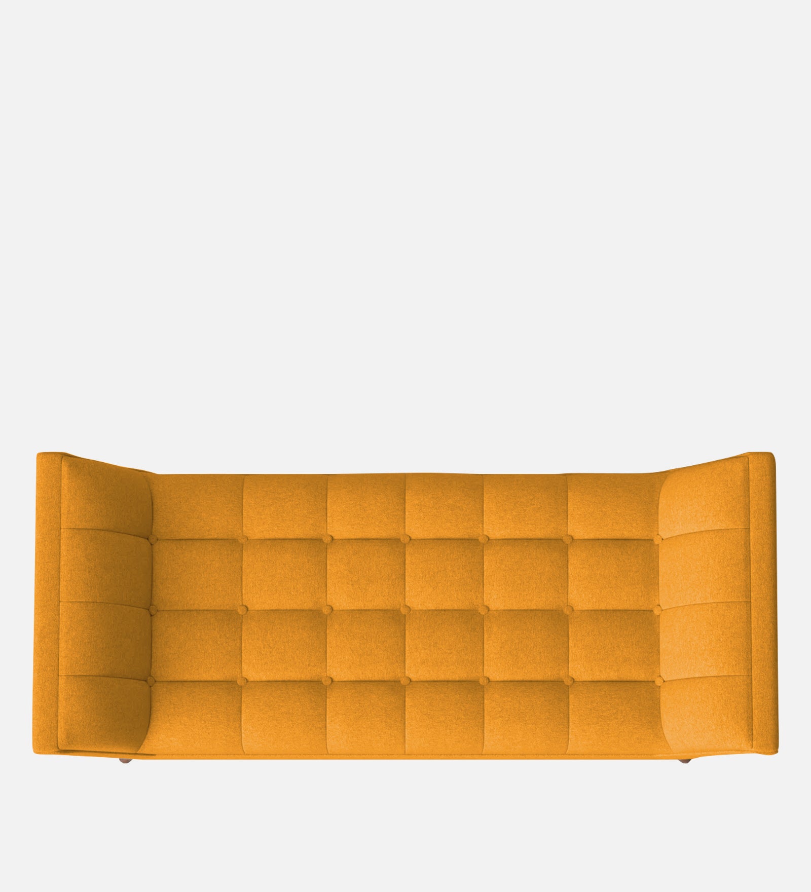 Cartes Velvet Bench In Safforn Yellow Colour - Febonic Living