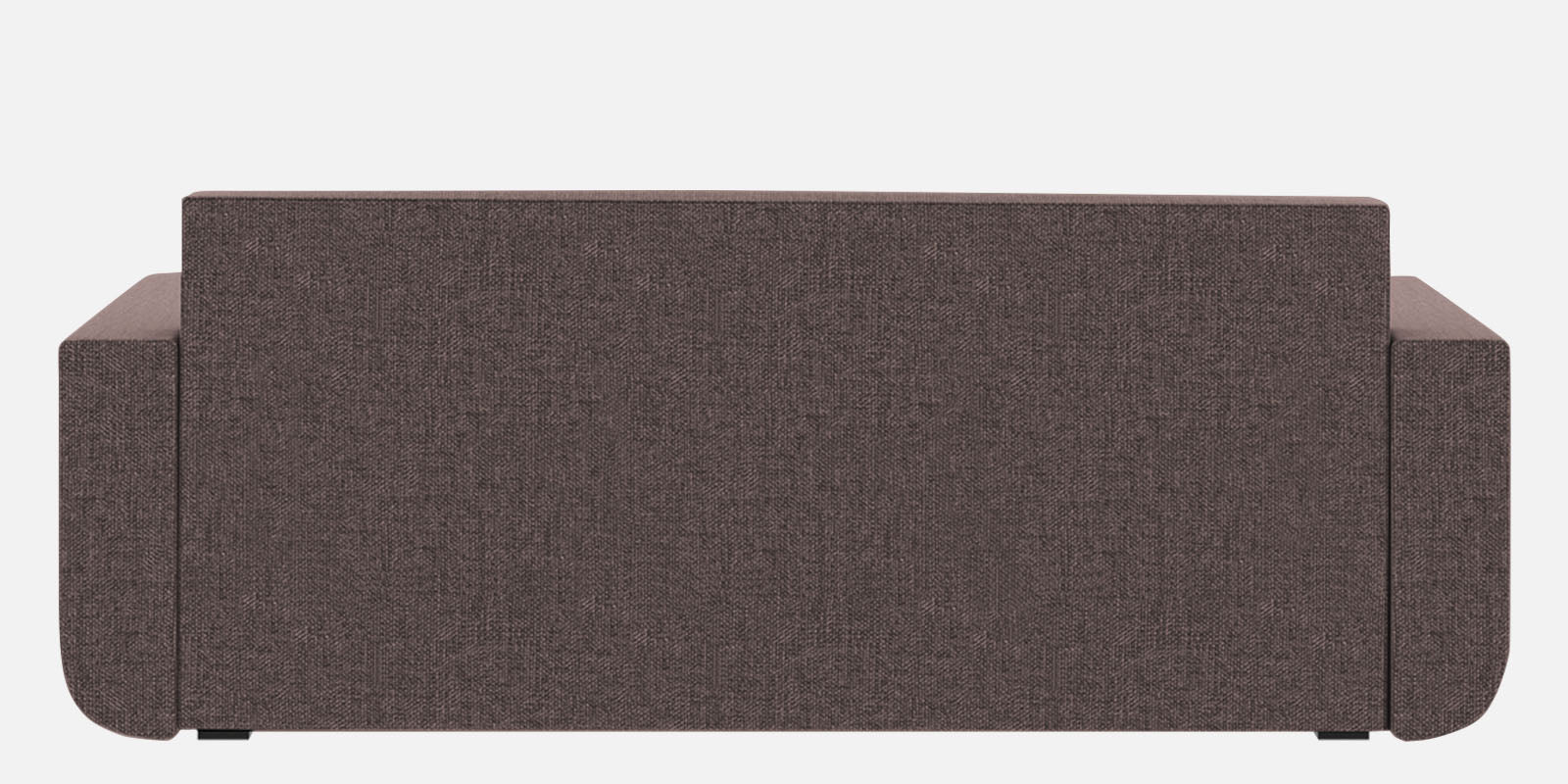 Grace Fabric 3 Seater Pull Out Sofa Cum Bed In Caspa Brown Colour With Storage - Febonic Living