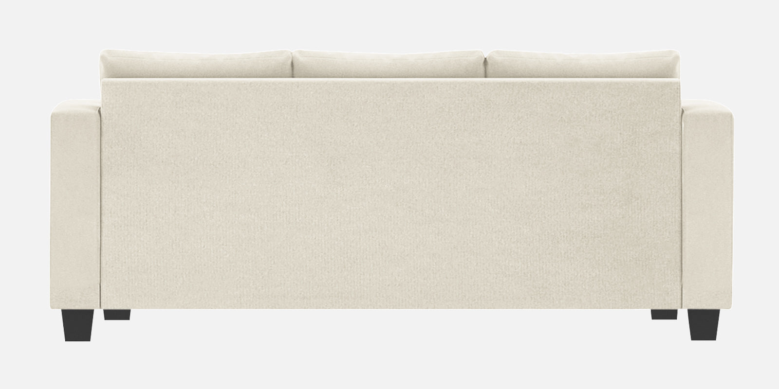 Nabi Fabric 3 Seater Sofa In Ivory cream Colour - Febonic Living