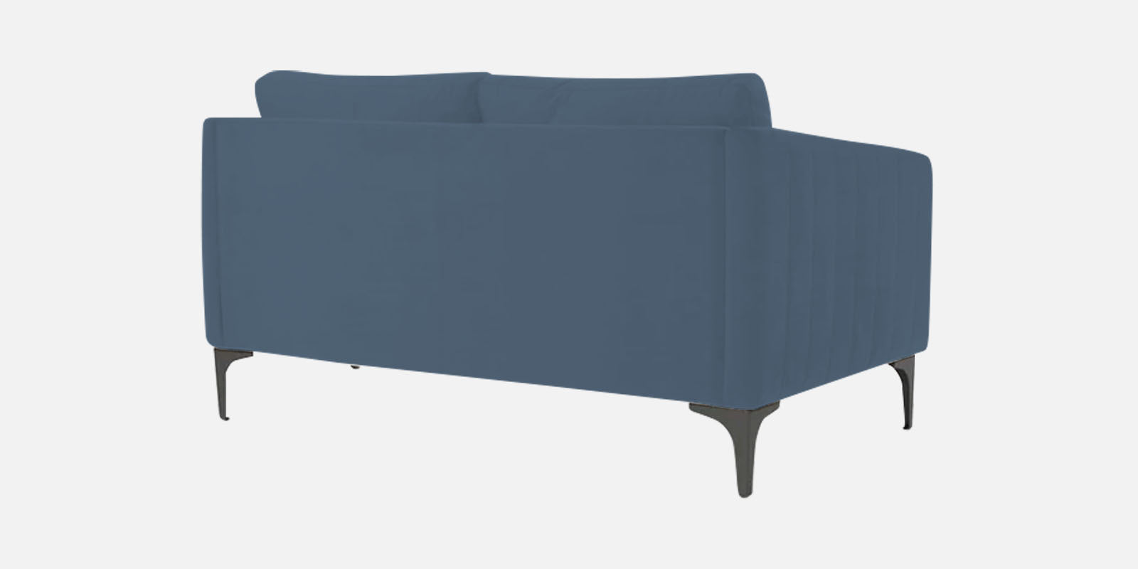 Haru Velvet 2 Seater Sofa In Oxford Blue Colour - Febonic Living