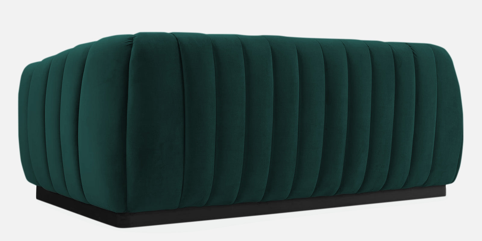 Ferry Velvet 3 Seater Sofa In Forest Green Colour - Febonic Living