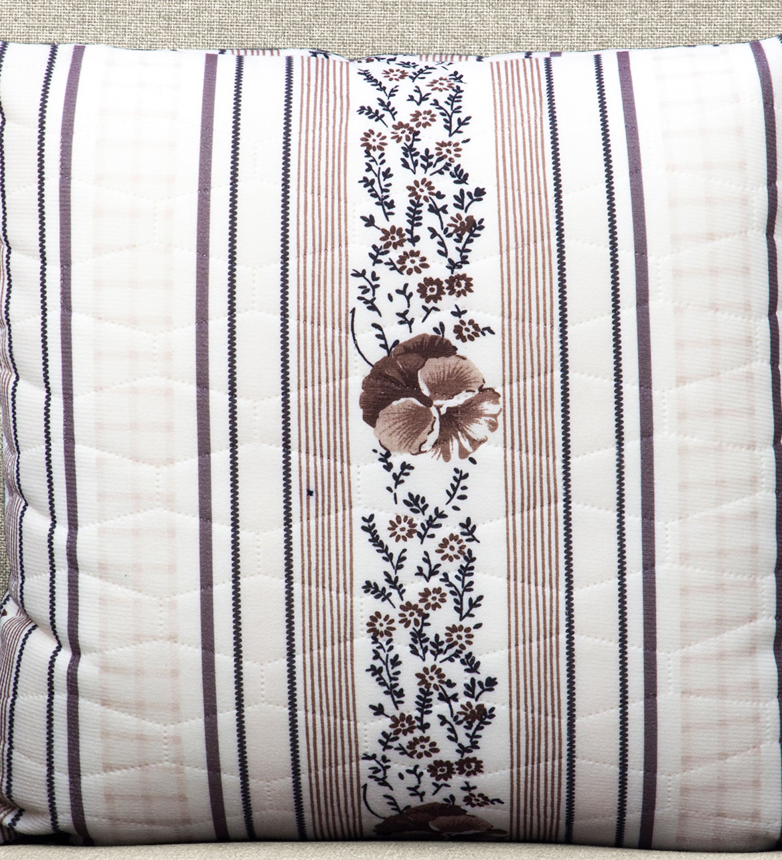 Kevin Fabric 1 Seater Sofa In Ivory Cream Colour - Febonic Living