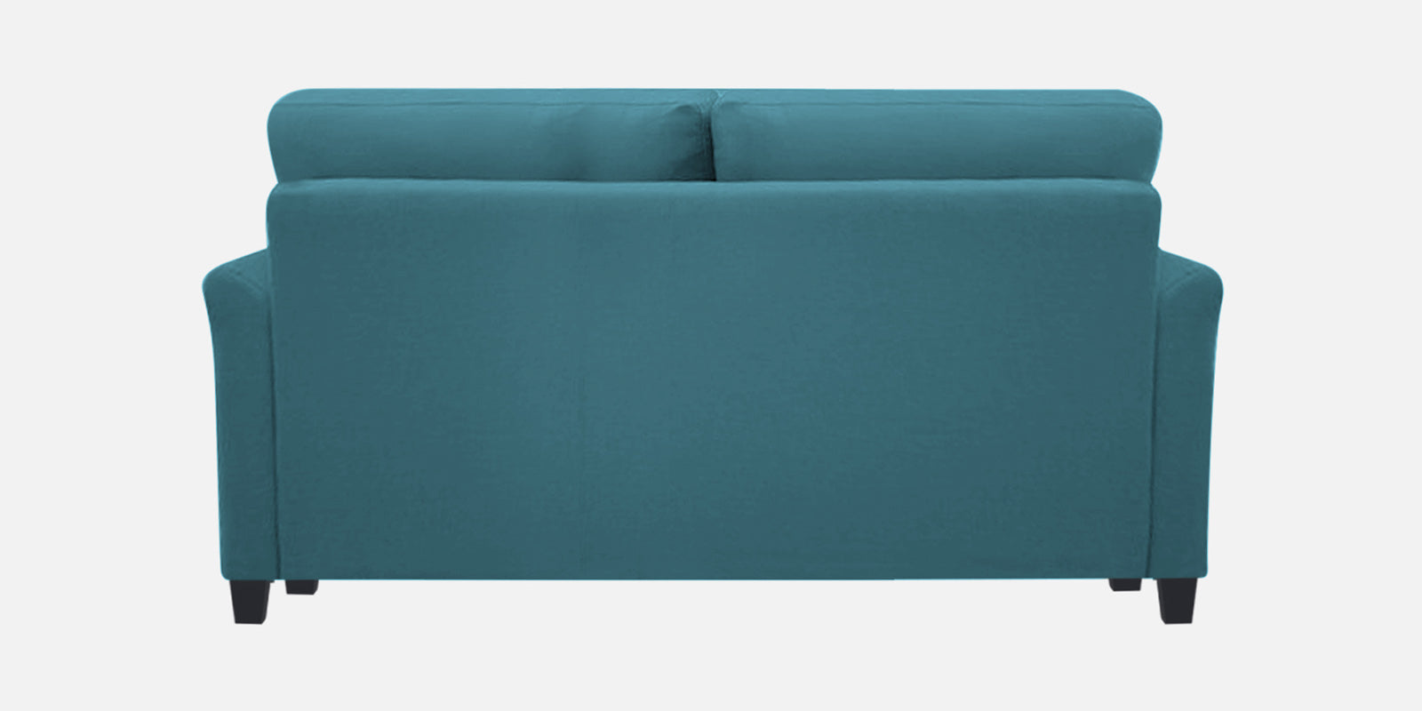 Daroo Velvet 2 Seater Sofa In Aqua Blue Colour - Febonic Living