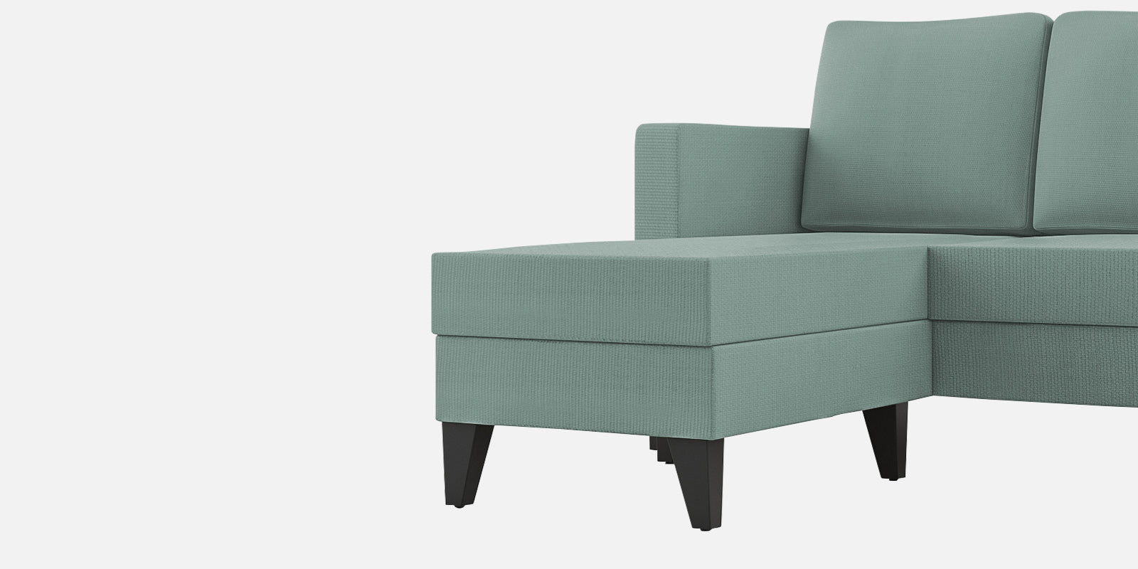 Nori Fabric RHS Sectional Sofa (3+Lounger) In Suka Blue Colour - Febonic Living