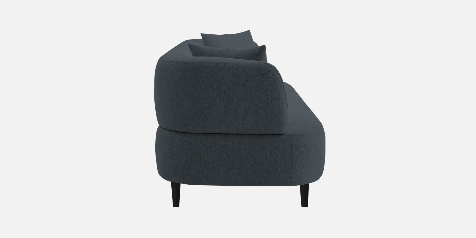Carson Fabric 3 Seater Sofa in Duby Grey Colour