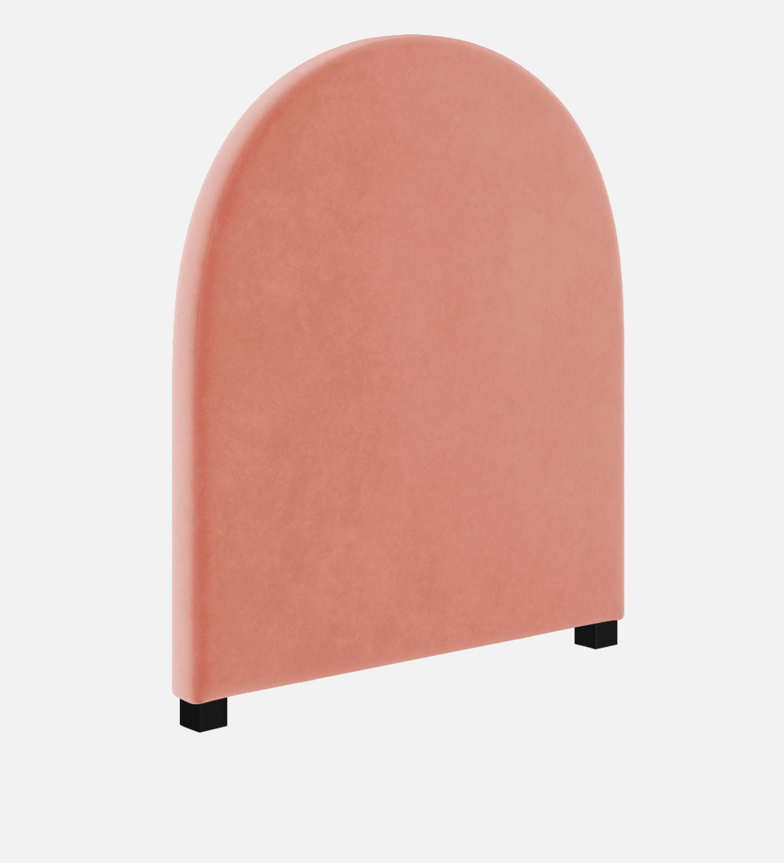 Maro Velvet Upholstered King Size Bed In Blush Pink Colour - Febonic Living