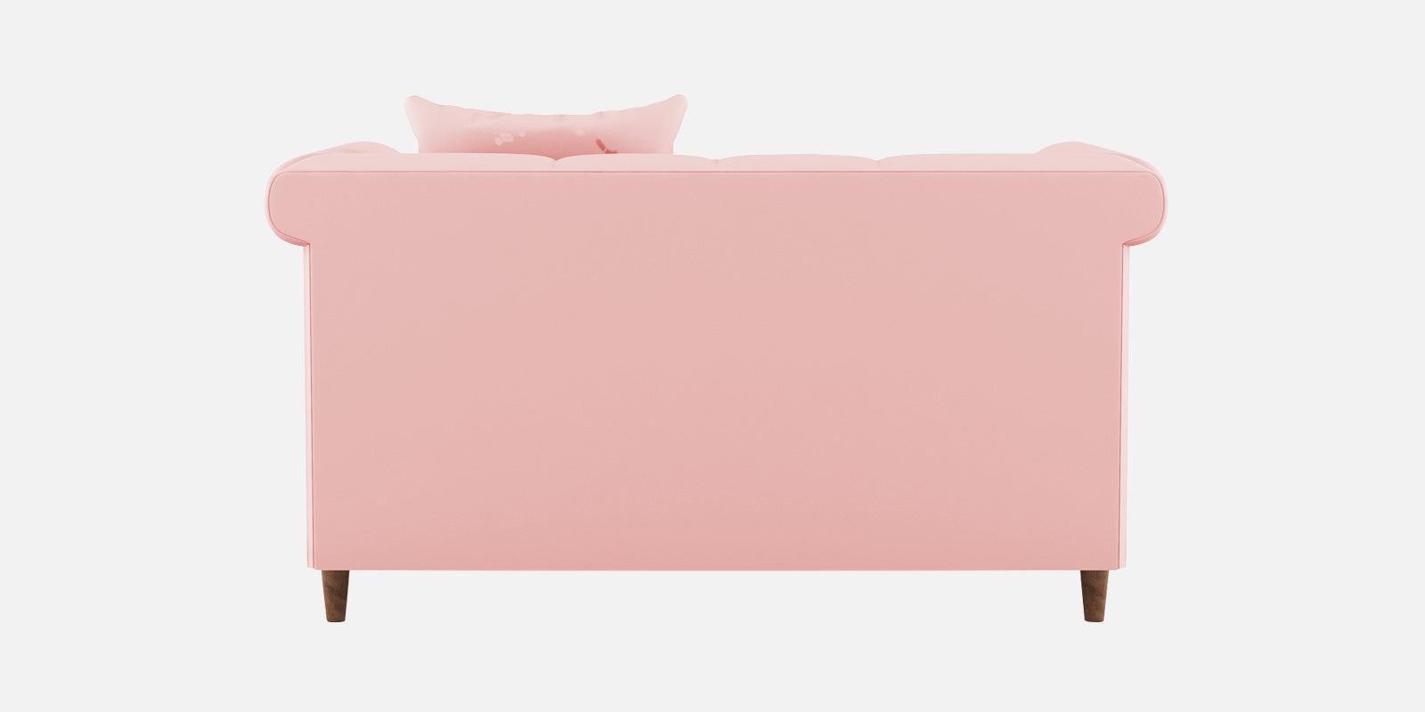 Rubi Velvet 2 Seater Sofa In Millennial Pink Colour - Febonic Living