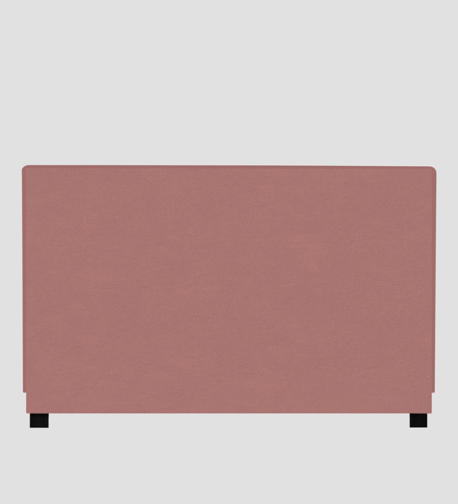 Asyra Velvet Queen Size Bed in Blush Pink Colour With Box Storage - Febonic Living