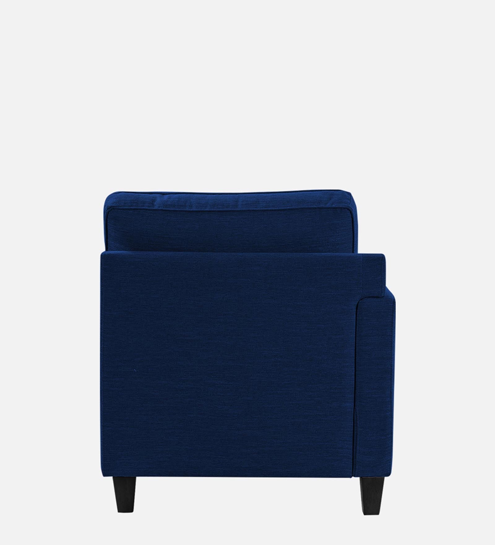 Royee Fabric LHS Chaise Lounger In Royal Blue Colour With Storage - Febonic Living