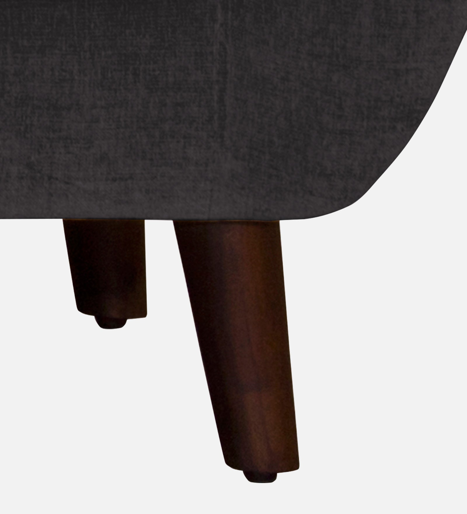 German Fabric 1 Seater Sofa In Maba Grey Colour - Febonic Living