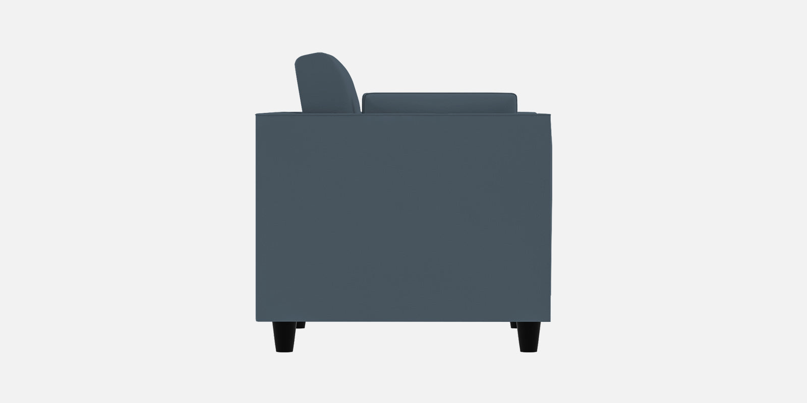 Bristo Velvet 2 Seater Sofa in Oxford Blue Colour With Storage
