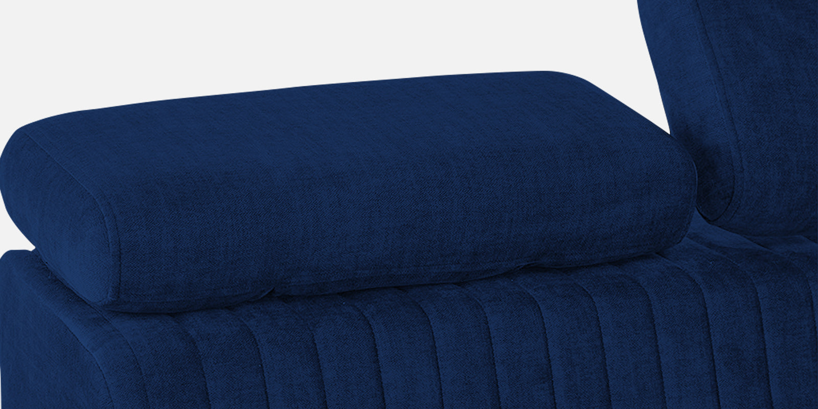 Draco Fabric 3 Seater Sofa In Royal Blue Colour - Febonic Living
