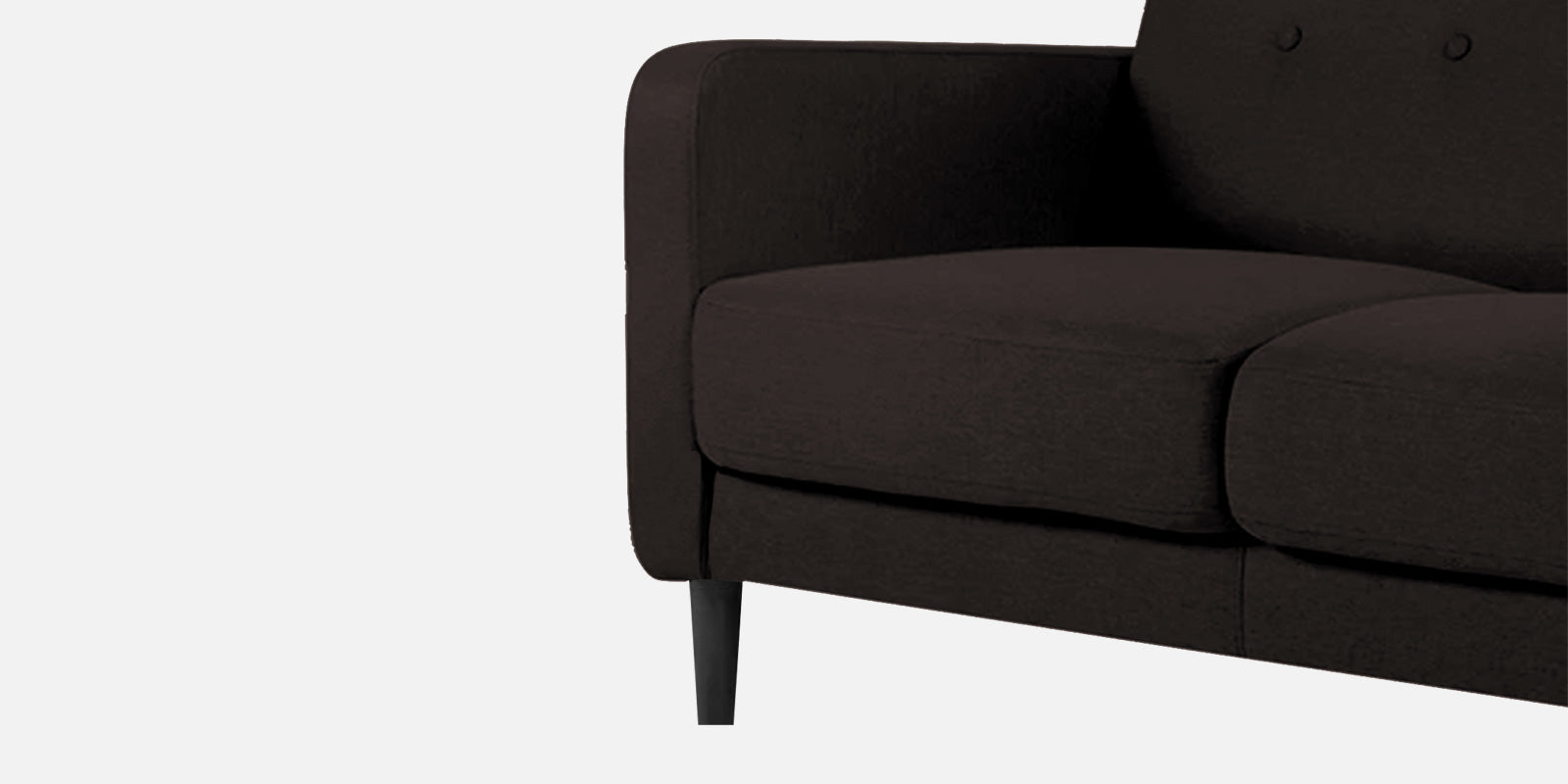Marq Fabric 2 Seater Sofa In Cara Brown Colour - Febonic Living