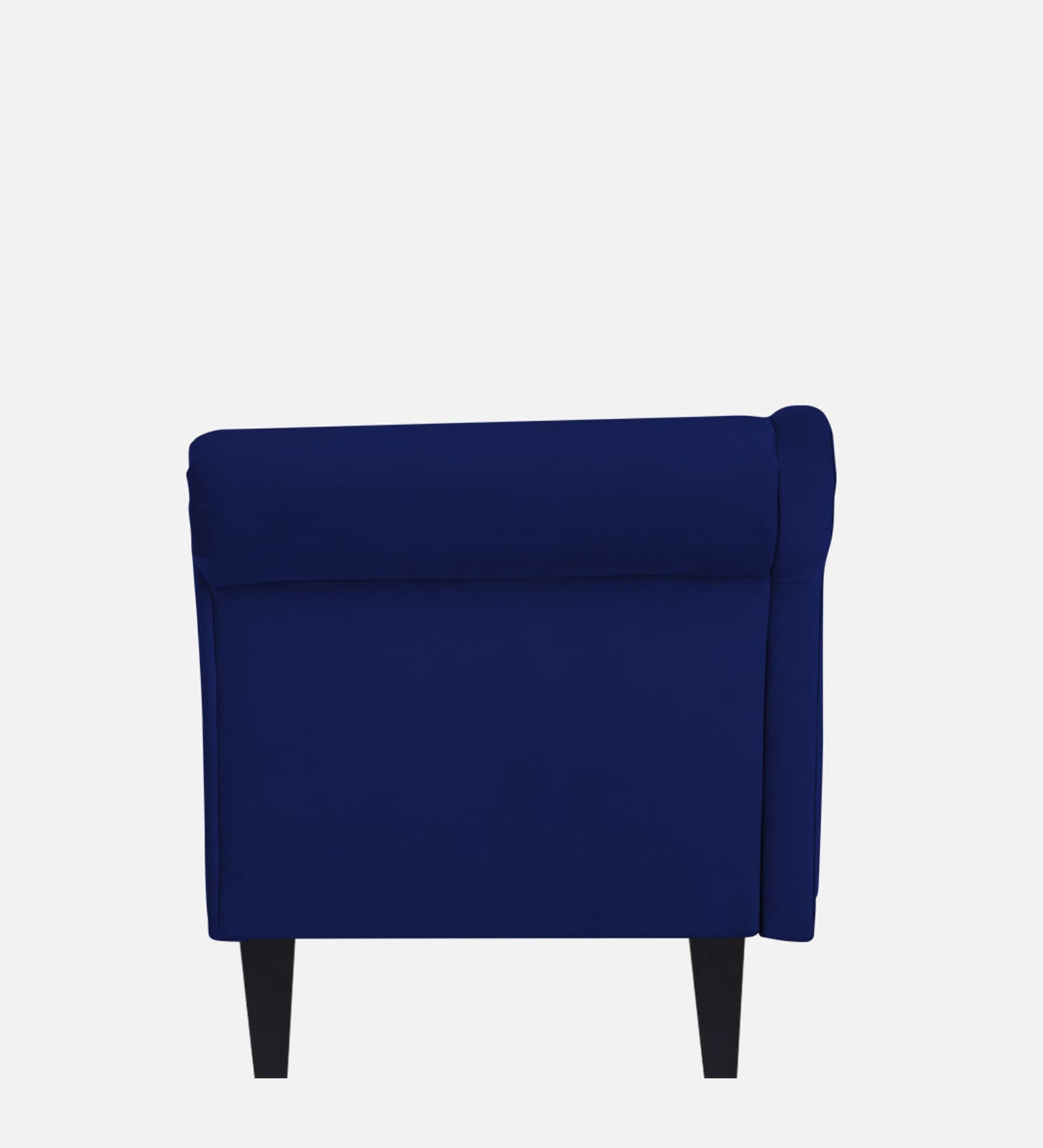 Rana Velvet LHS Chaise Lounger In Imperial Blue Colour - Febonic Living