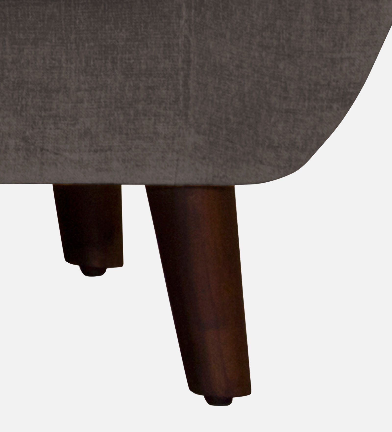 German Fabric 1 Seater Sofa In Caspa Brown Colour - Febonic Living