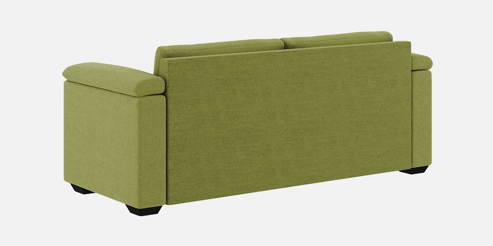 Andres Fabric 3 Seater Sofa In Lime Green Colour - Febonic Living