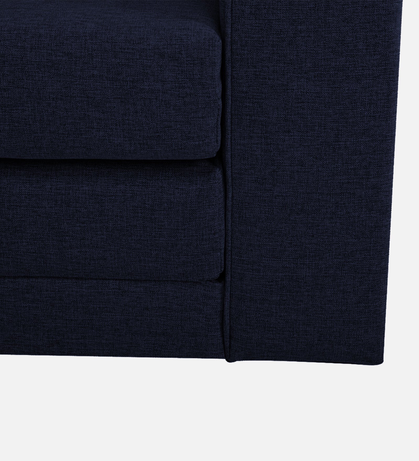 Kenia Fabric 1 Seater Foldable Sofa Cum Bed In Royal Blue Colour - Febonic Living