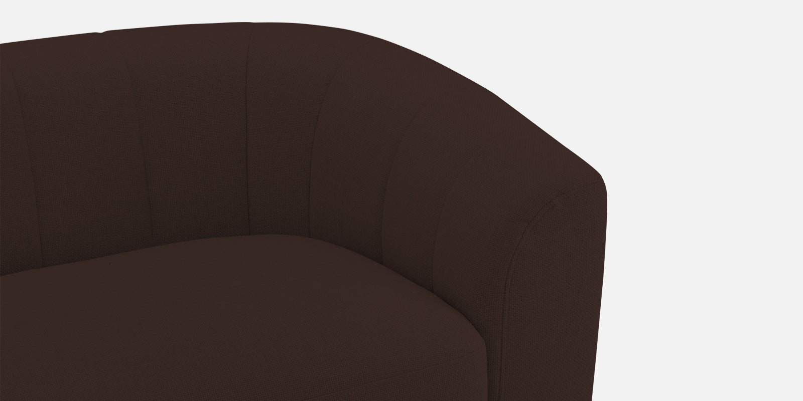 Mara Fabric 3 Seater Sofa In Coffee Brown Colour - Febonic Living