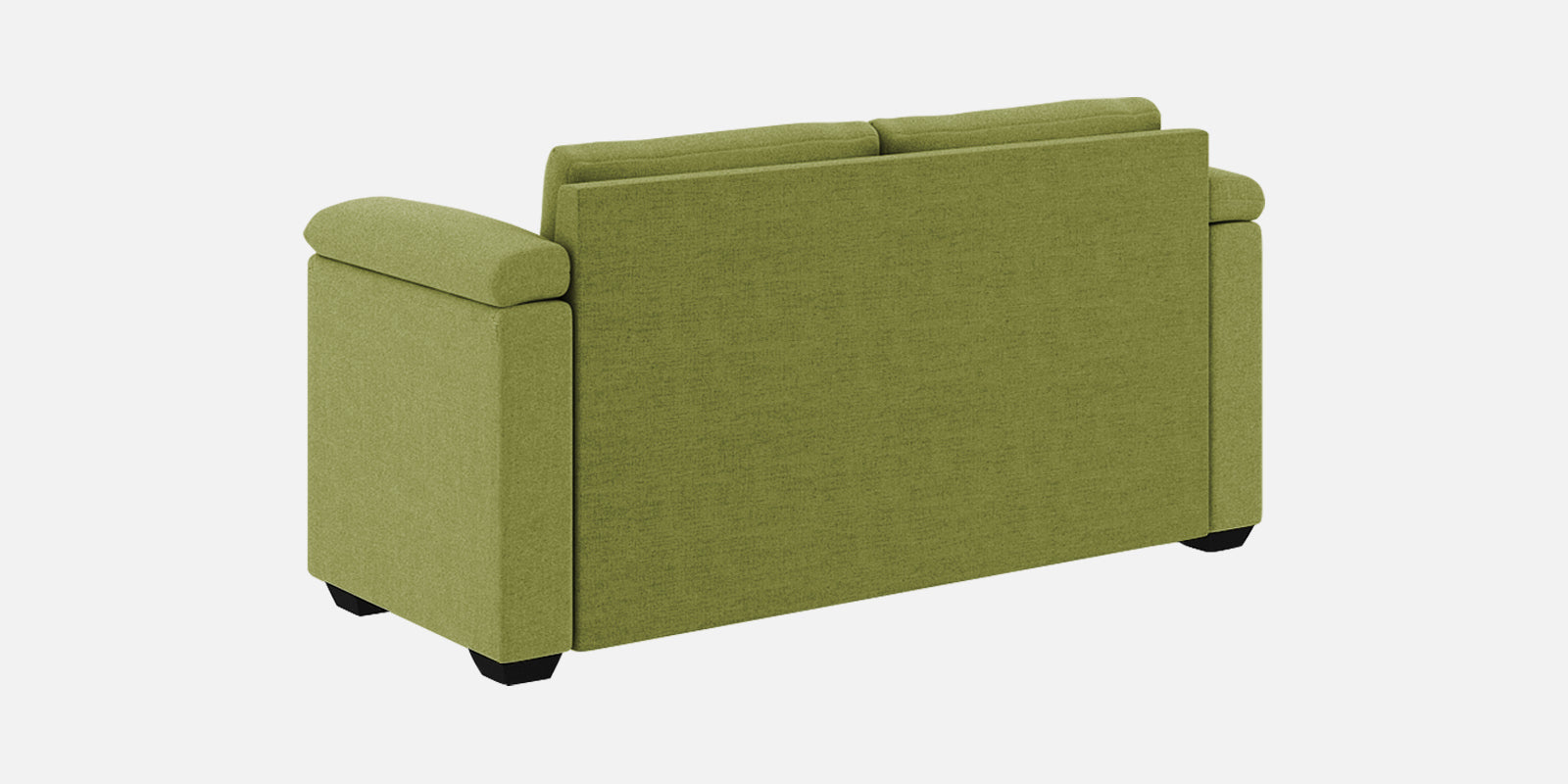 Andres Fabric 2 Seater Sofa In Lime Green Colour - Febonic Living