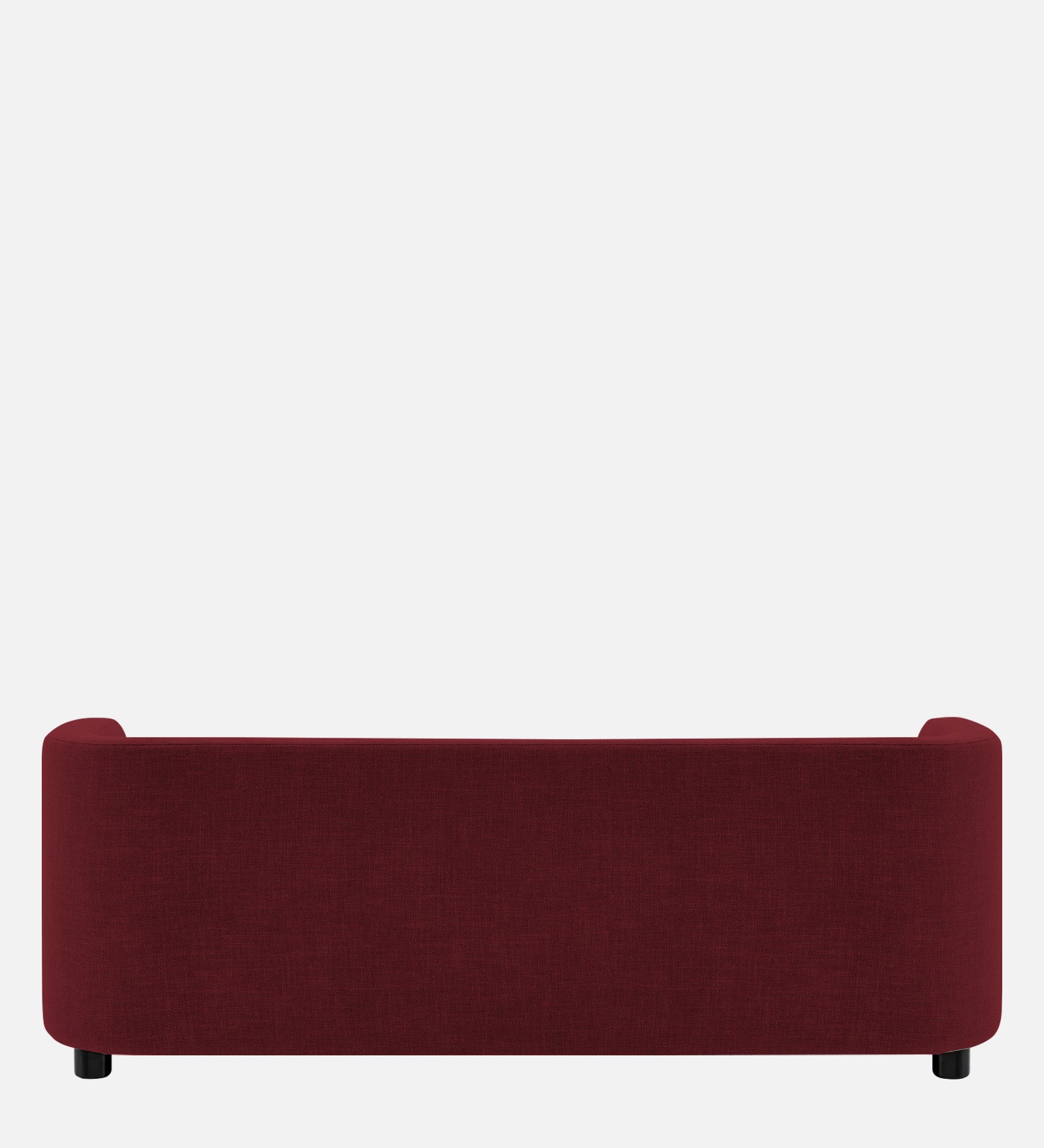 Cooper Fabric Storage Bench In Blood Maroon Colour - Febonic Living