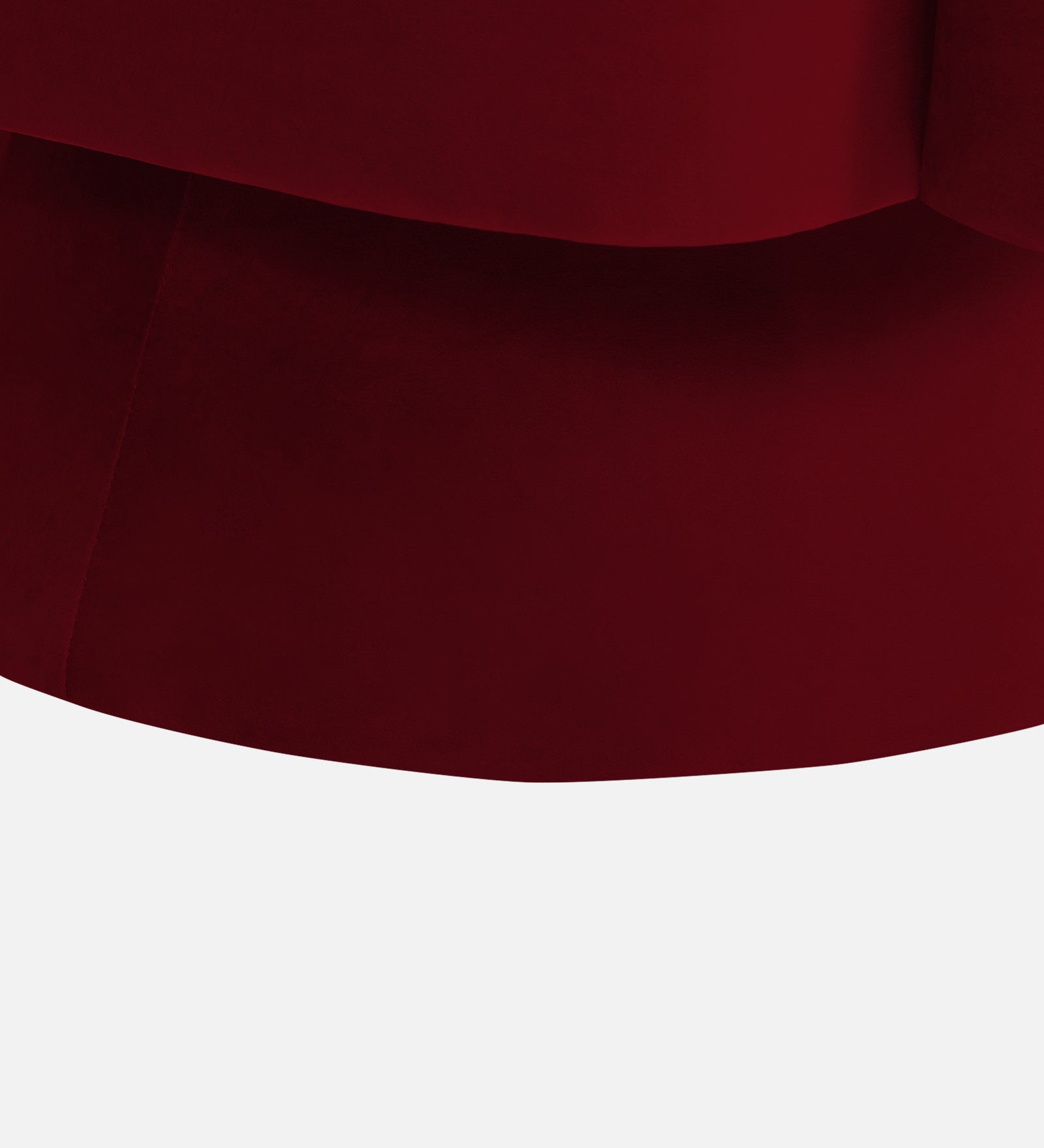 Pendra Velvet Swivel Chair In Cherry Red Colour - Febonic Living