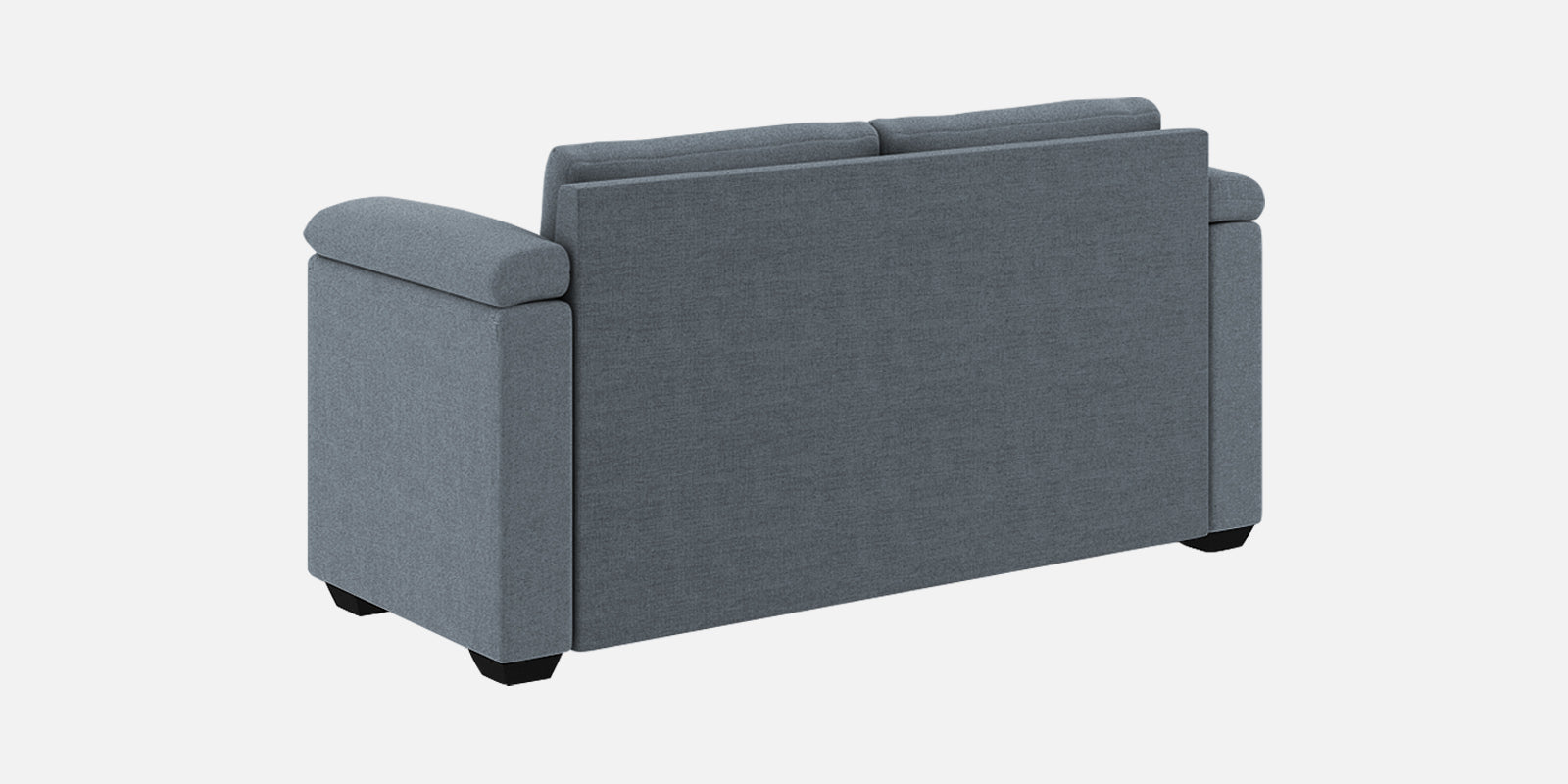 Andres Fabric 2 Seater Sofa In Indigo Blue Colour - Febonic Living