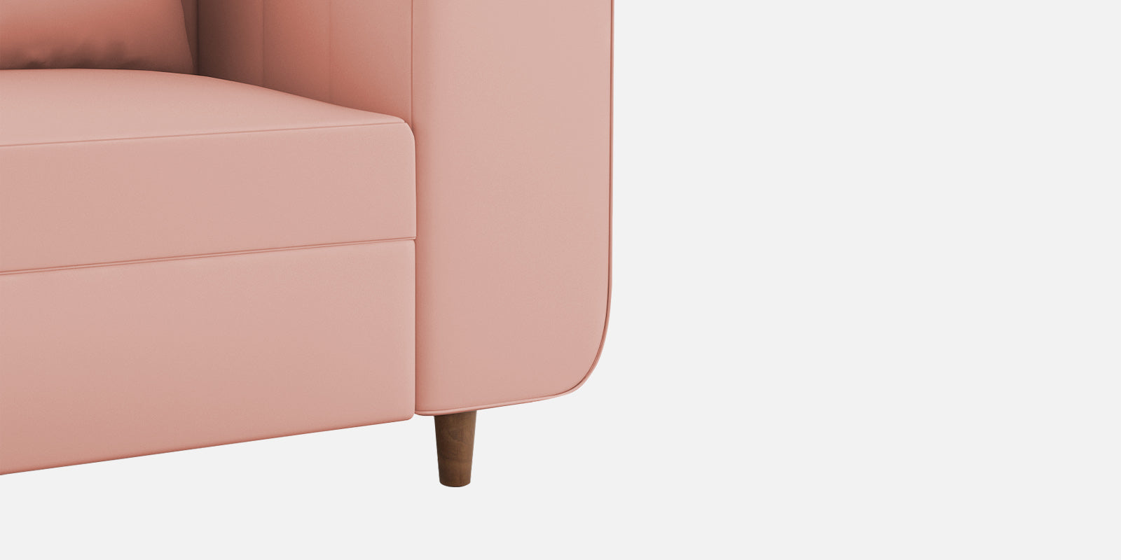 Sumo Velvet 2 Seater Sofa In Blush Pink Colour - Febonic Living