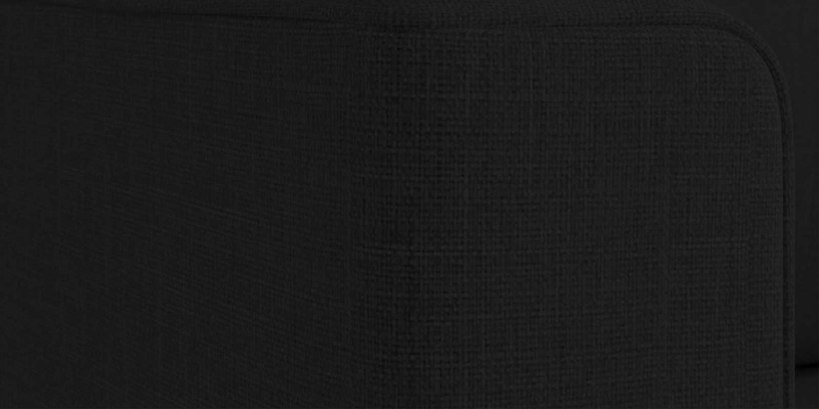 Kenia Fabric 2 Seater Foldable Sofa Cum Bed In Zed Black Colour - Febonic Living