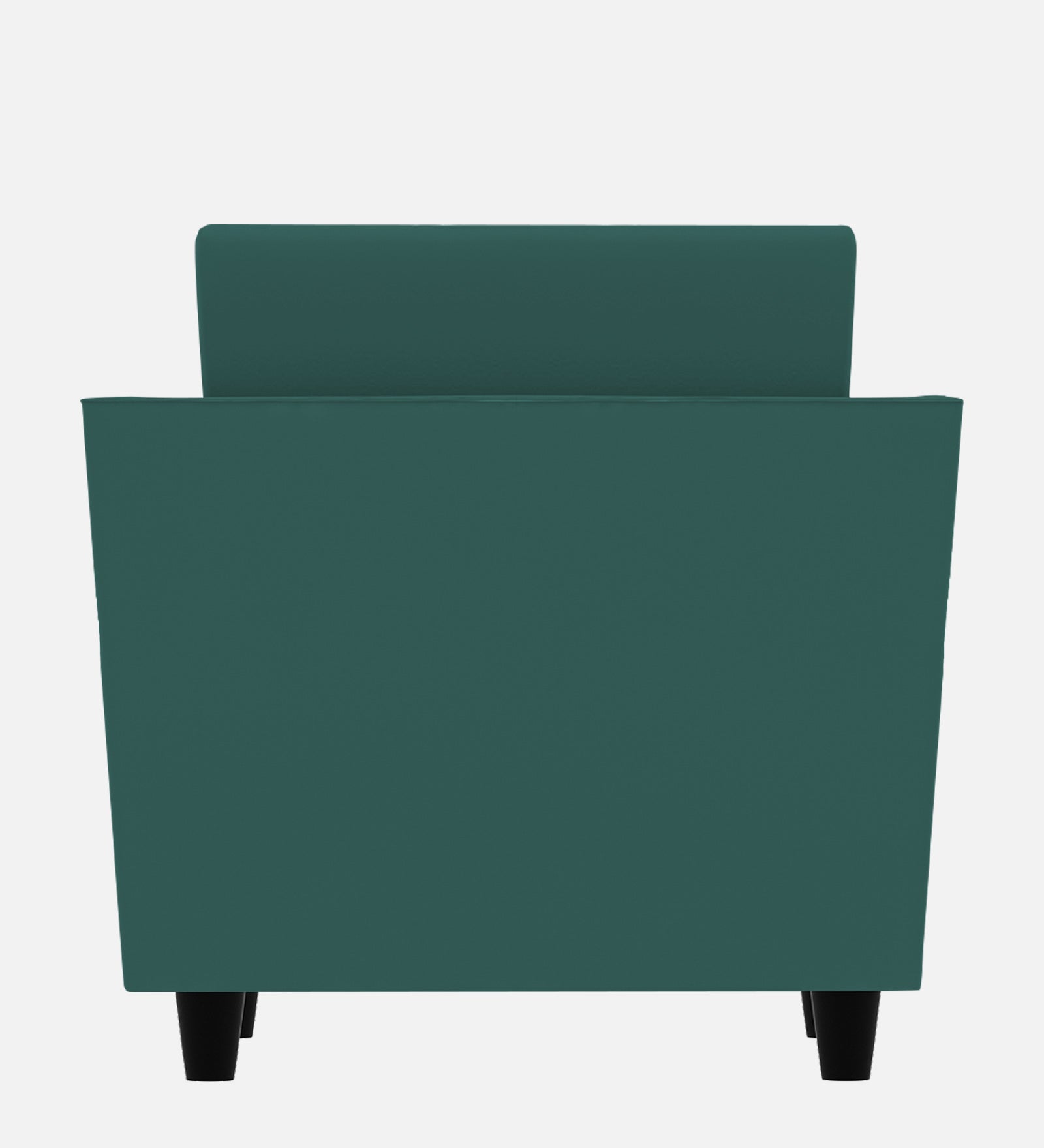 Bristo Velvet 1 Seater Sofa In Pine Green Colour With Storage - Febonic Living