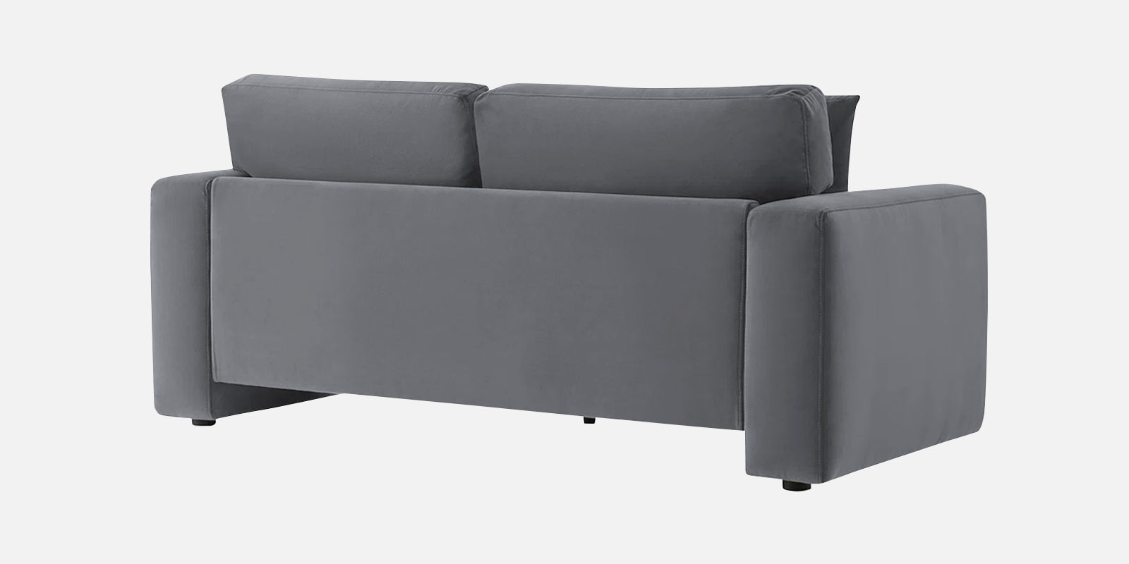 Kosta Velvet 2 Seater Sofa In Pubble Grey Colour - Febonic Living