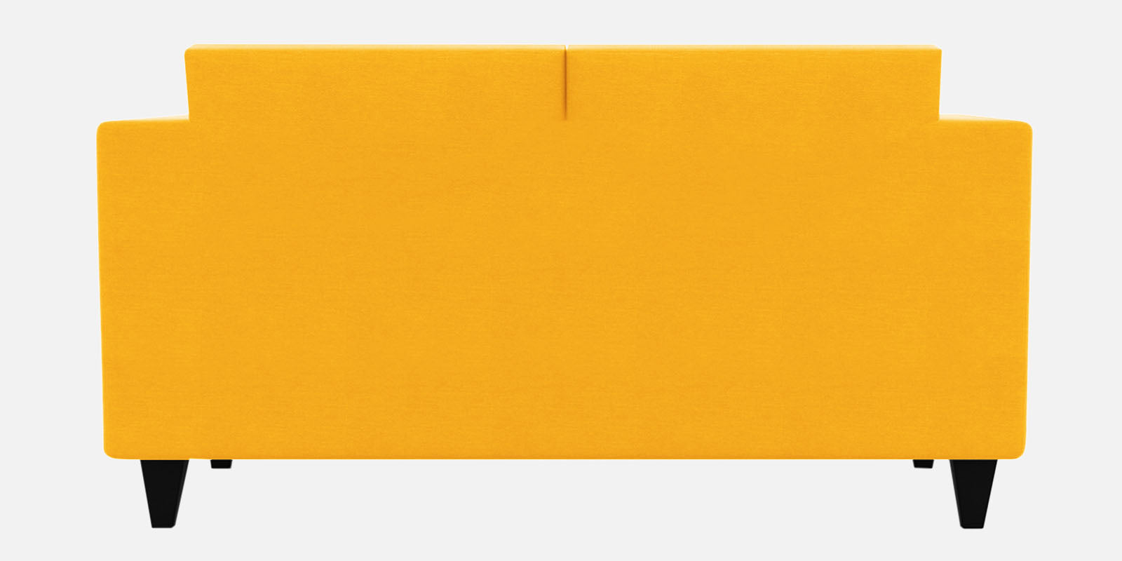 Nipul Fabric 2 Seater Sofa In Bold Yellow Colour - Febonic Living