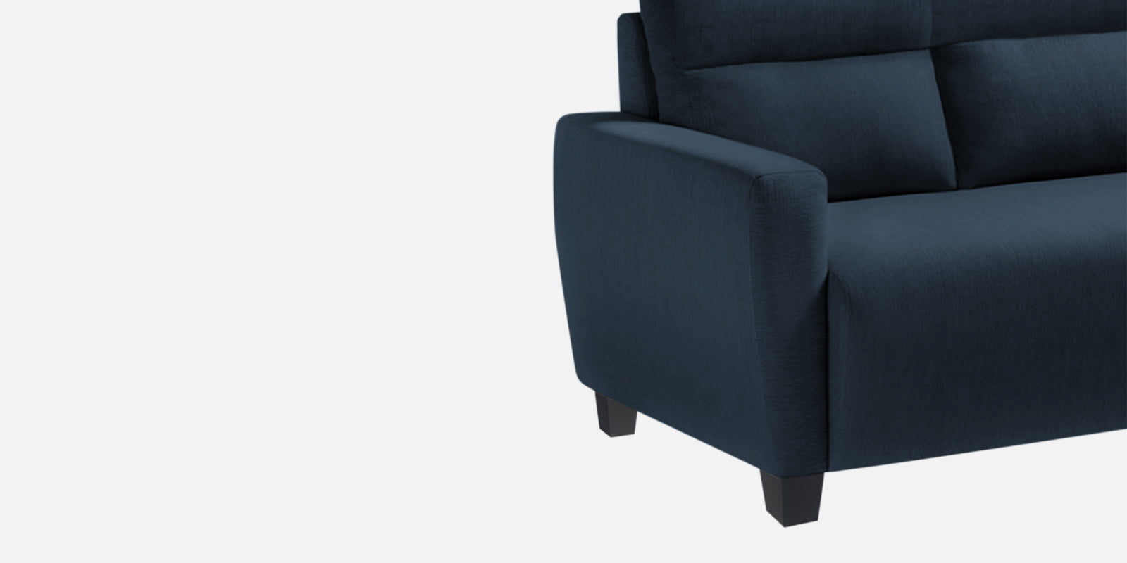 Bakadi Fabric 3 Seater Sofa in Denim Blue Colour
