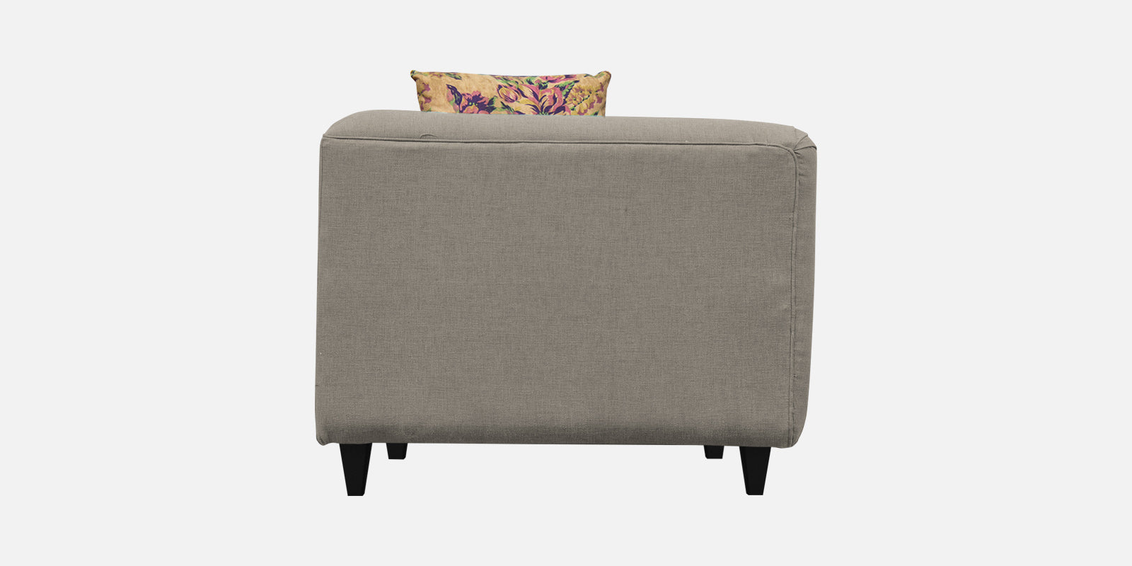 Niki Fabric 3 Seater Sofa In Ash Grey Colour - Febonic Living