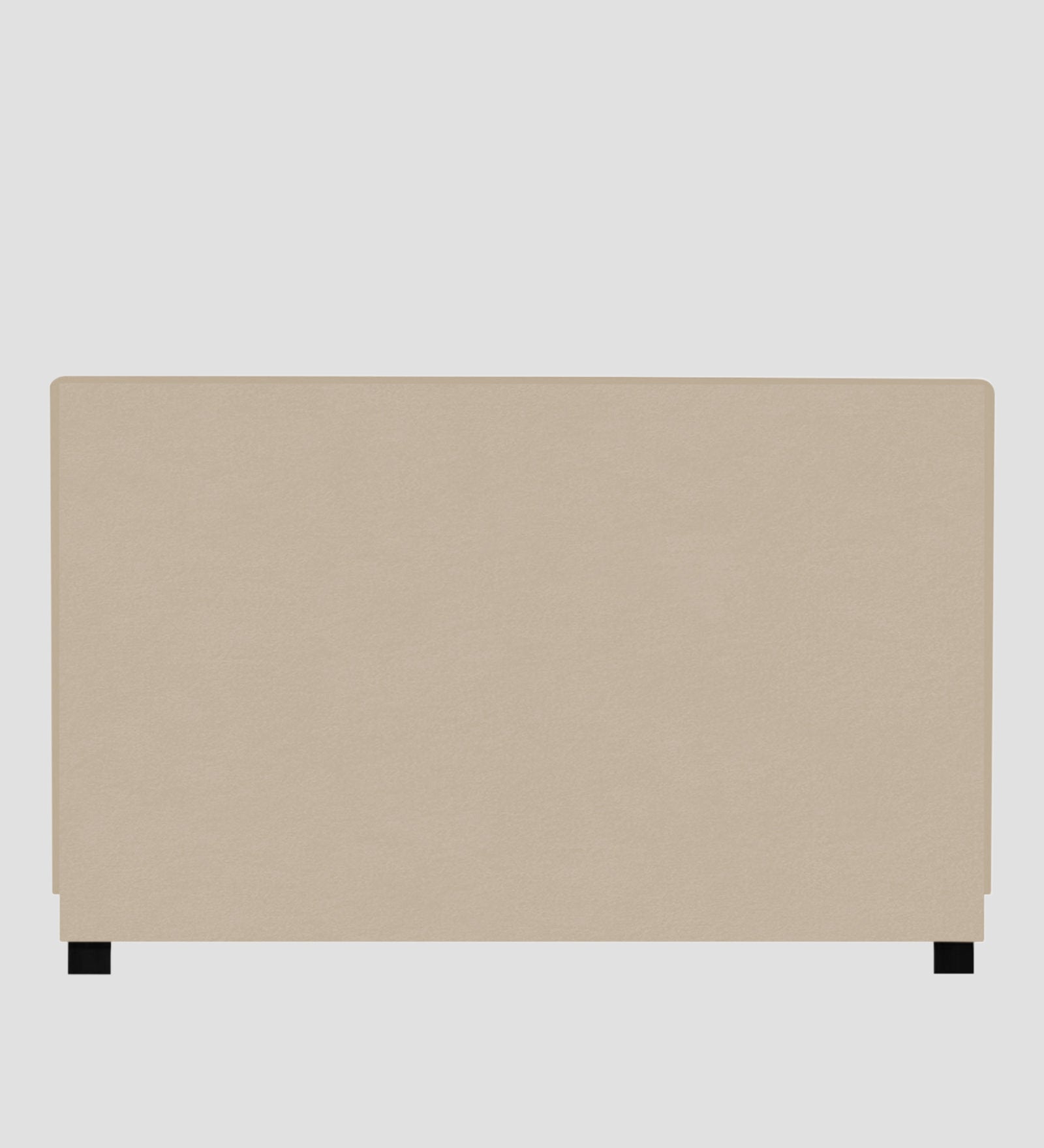 Asyra Velvet King Size Bed in Cream Beige Colour With Box Storage