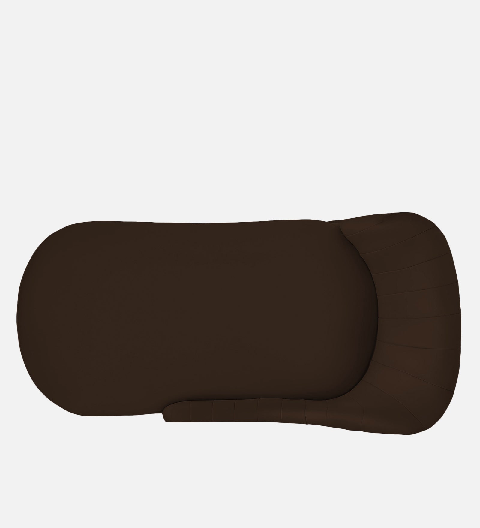 Flora Velvet LHS Chaise Lounger In Chocolate Brown Colour - Febonic Living