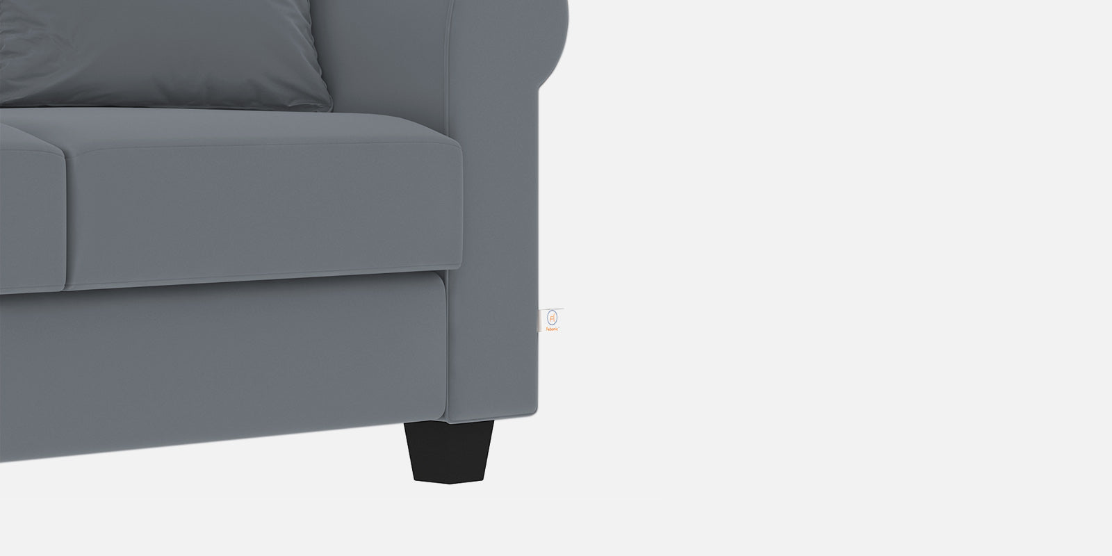 Numonk Velvet 2 Seater Sofa In Pubble Grey Colour - Febonic Living