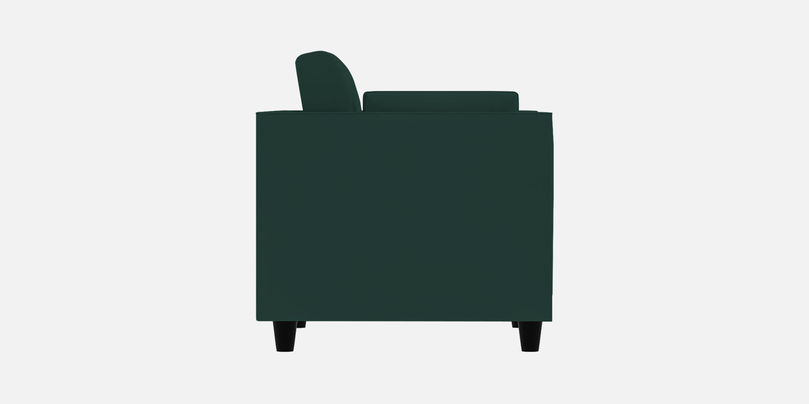 Bristo Velvet 3 Seater Sofa In Forest Green Colour With Storage - Febonic Living