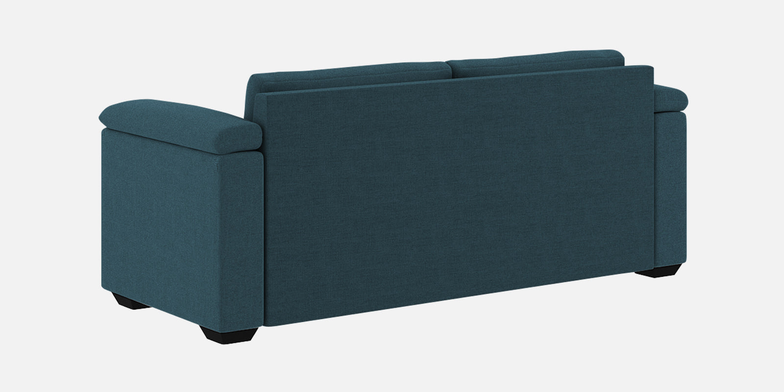 Andres Fabric 3 Seater Sofa In Harbour Blue Colour - Febonic Living