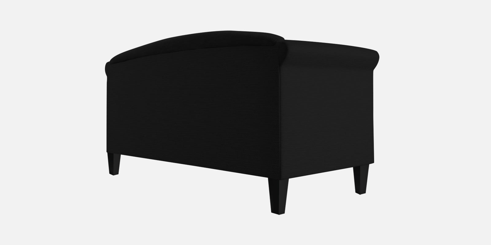 Kimber Fabric 2 Seater Sofa In Zed Black Colour - Febonic Living