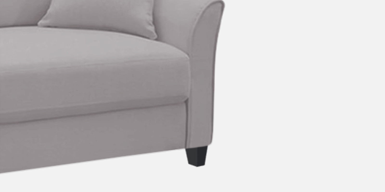 Daroo Velvet 2 Seater Sofa In Concrete Grey Colour - Febonic Living