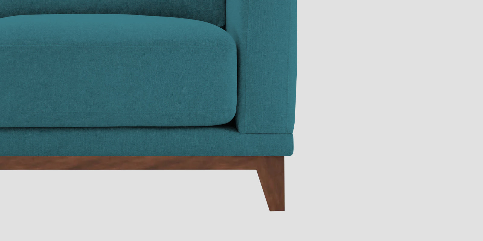 Esha Fabric 3 Seater Sofa In Water Blue Colour - Febonic Living