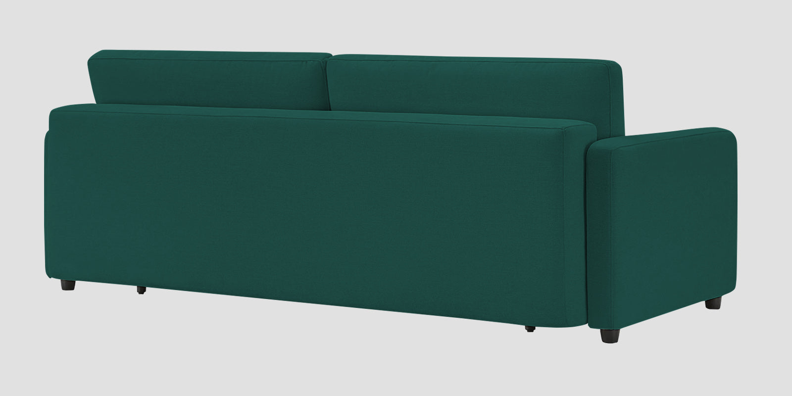 Leora Fabric 3 Seater Convertible Sofa Cum Bed In Sage Green Colour - Febonic Living